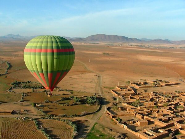Hot Air Balloon Sunrise Flight Over Marrakesh & Atlas Mountains
